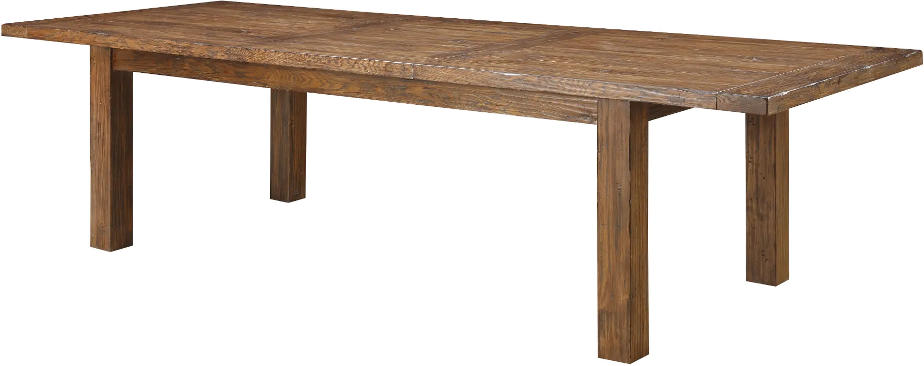 Chambers Creek Rustic Brown Dining Room Table-2