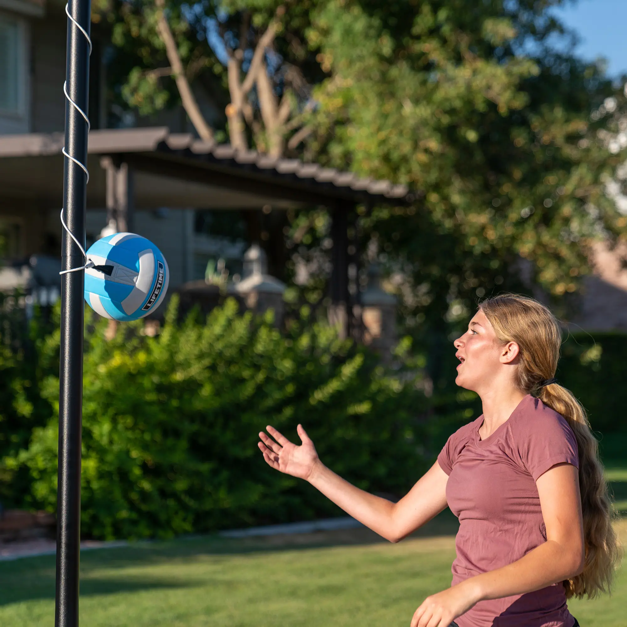 90029 Lifetime Portable Tetherball System-5