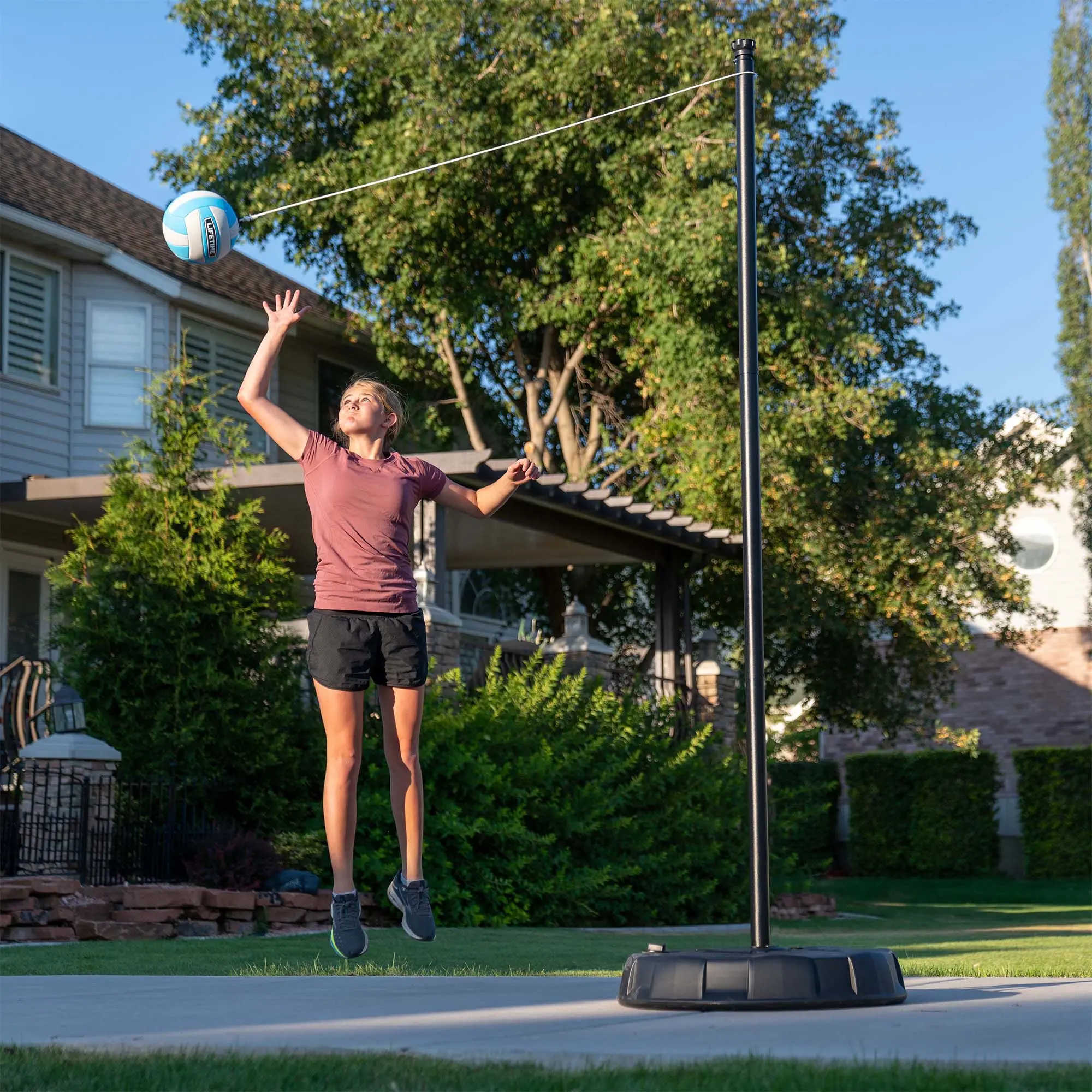90029 Lifetime Portable Tetherball System-8