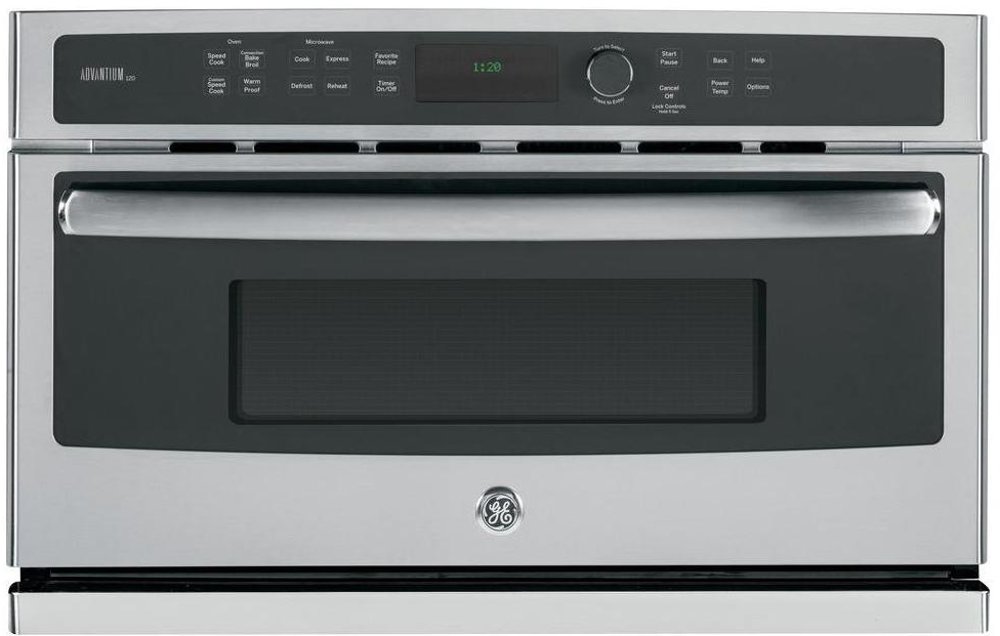 GE Profile 30 Inch Built-In Microwave - 1.7 cu. ft. Stainless Steel