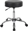 Black Medical Office Chair Stool