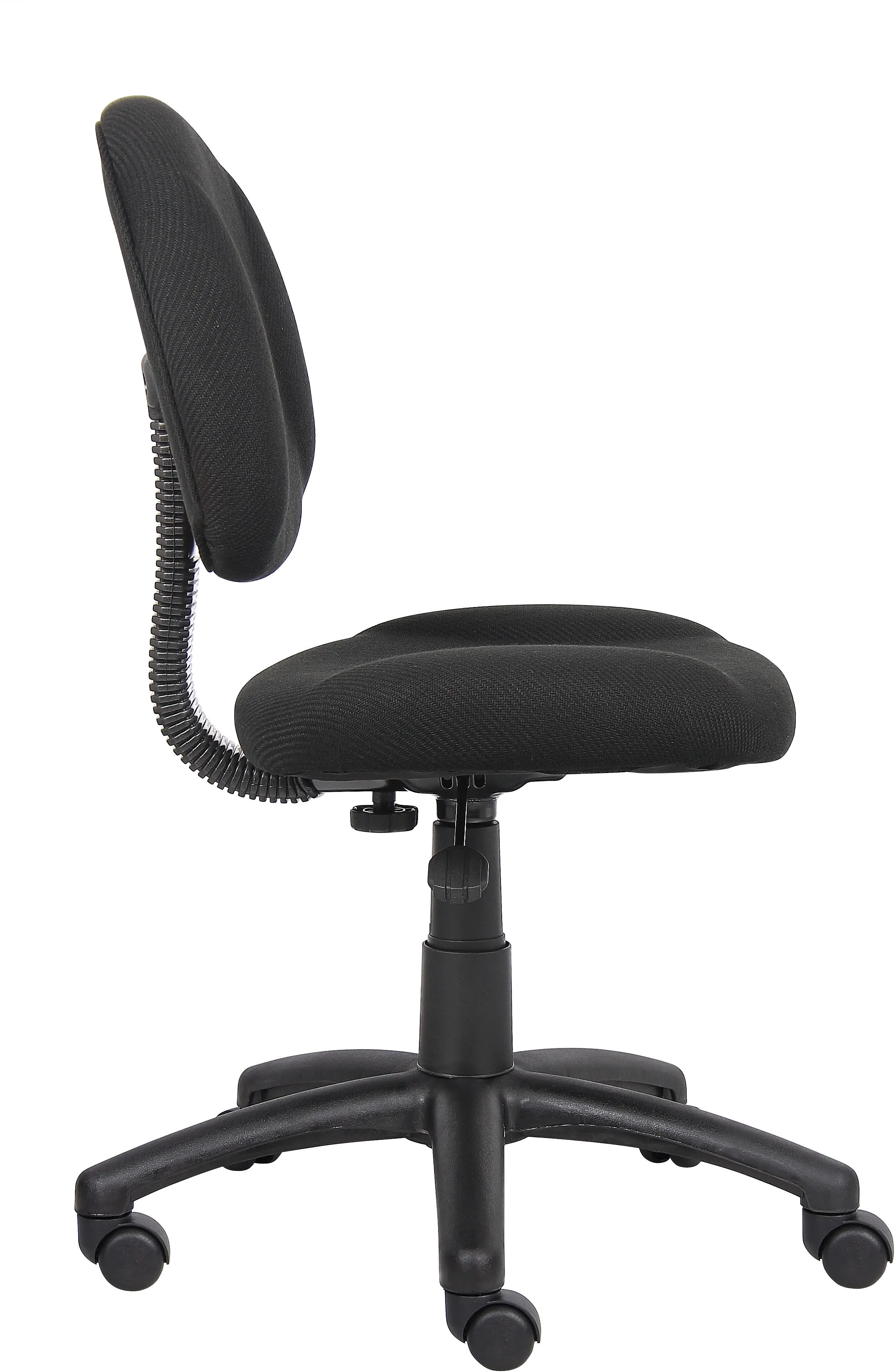 Black Deluxe Posture Chair-6