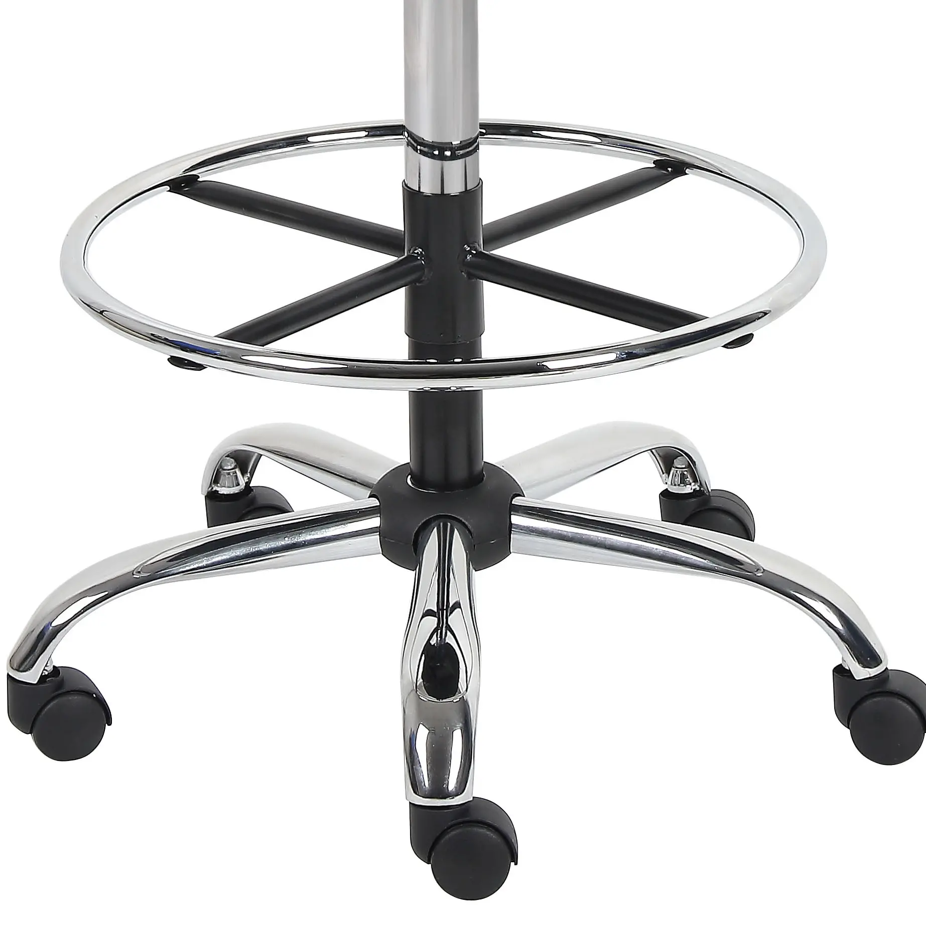 Black Tall Medical Draft Stool-7