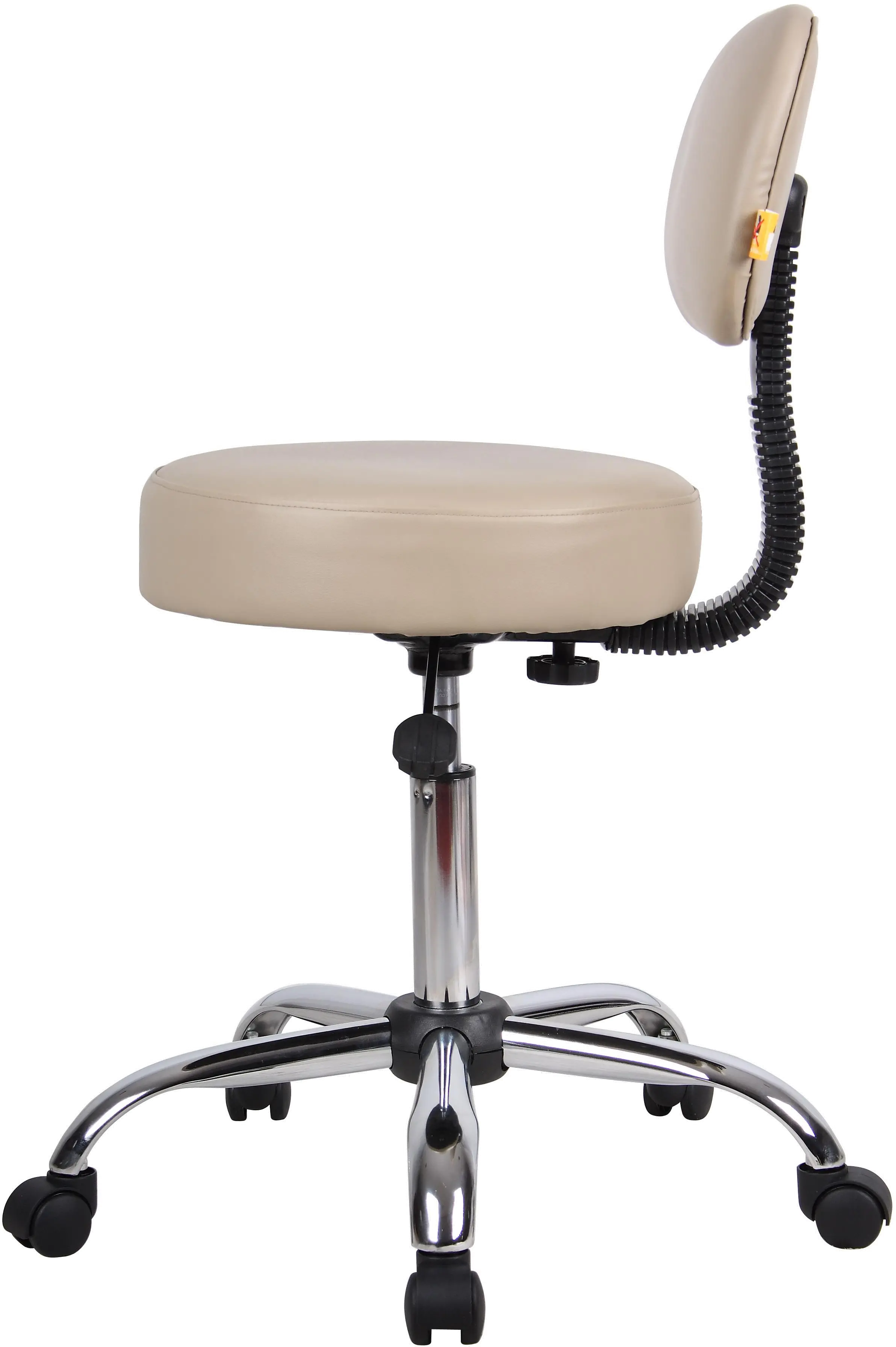 Beige Medical Office Chair Stool-4