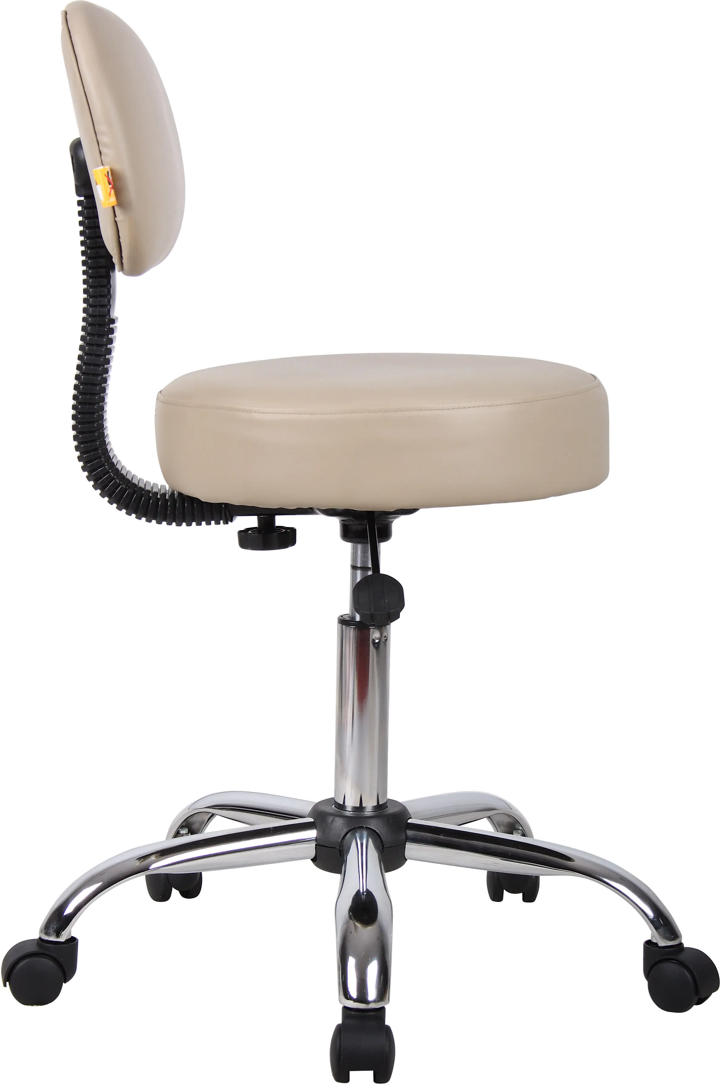Beige Medical Office Chair Stool-5