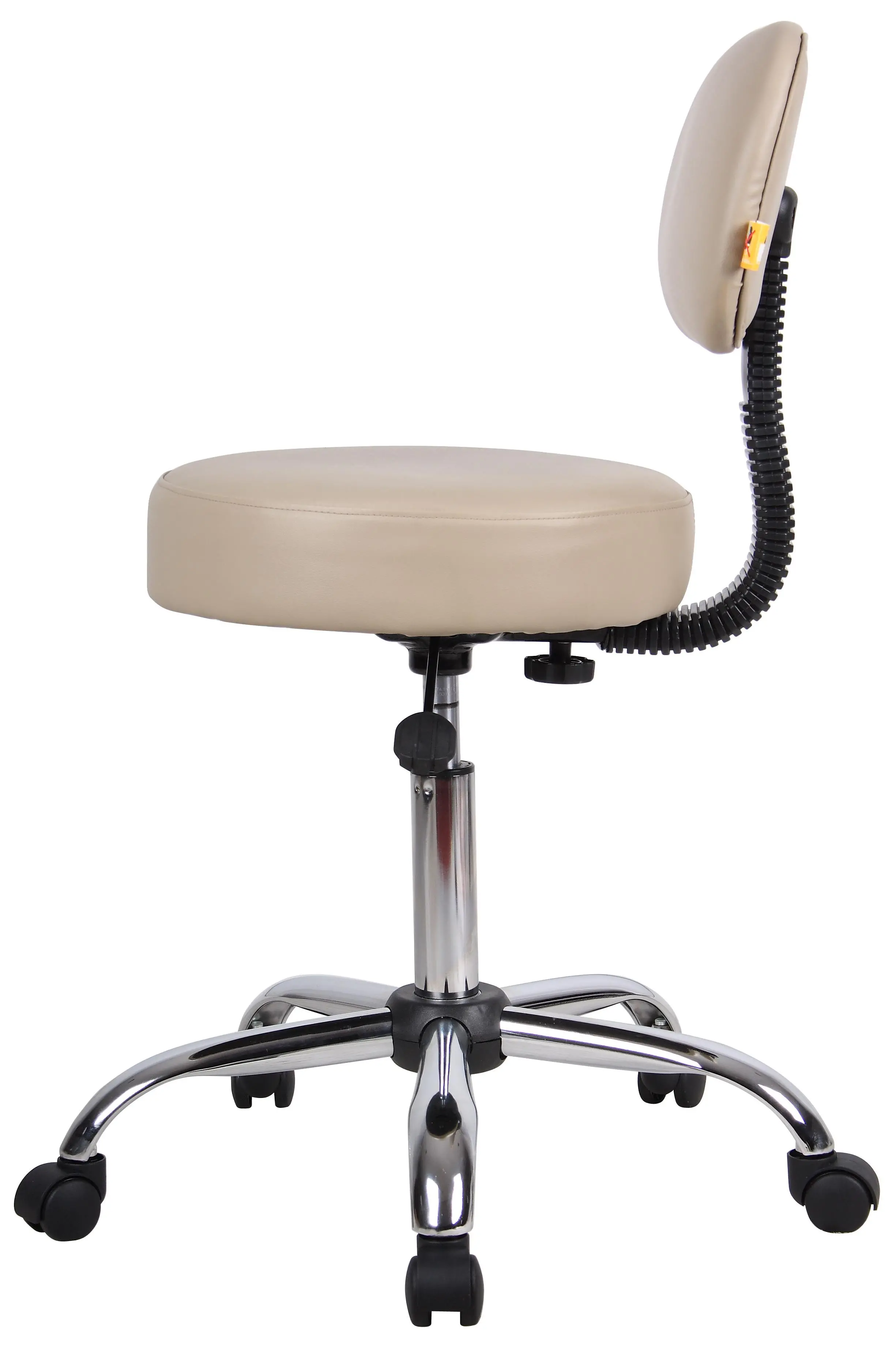 Beige Medical Office Chair Stool-4