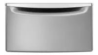 XHPC155YC Whirlpool 15.5 Inch Laundry Pedestal Pair - Chrome Shadow
