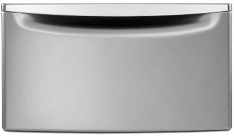 Whirlpool 15.5 Inch Laundry Pedestal Pair - Chrome Shadow