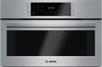 HSLP451UC Bosch 1.4 cu ft Single Wall Steam Oven - Stainless Steel 30 Inch