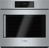 HBLP451RUC Bosch 4.6 cu ft Single Wall Oven - Stainless Steel 30 Inch
