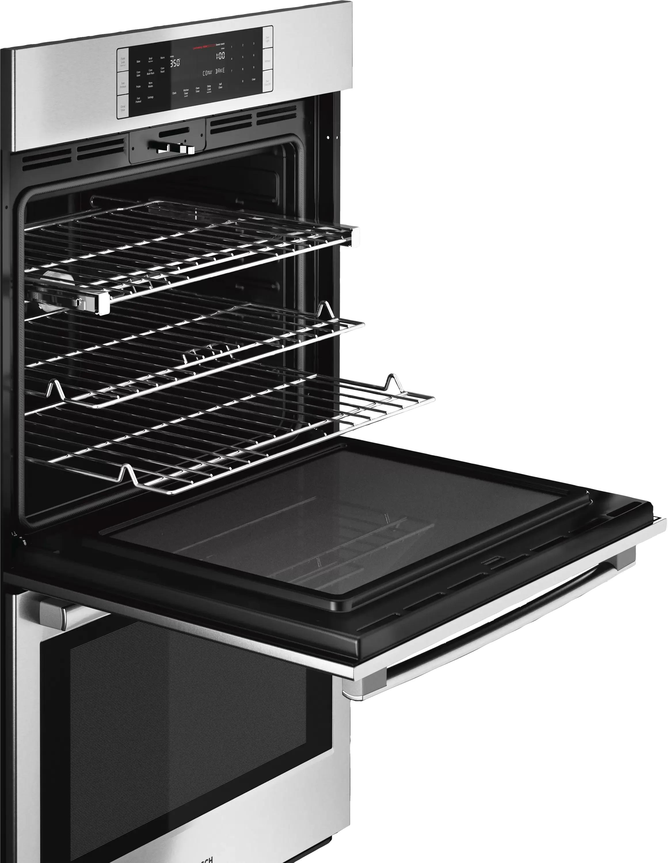 HBL8651UC Bosch 9.2 cu ft Double Wall Oven - Stainless Steel 30 Inch-2