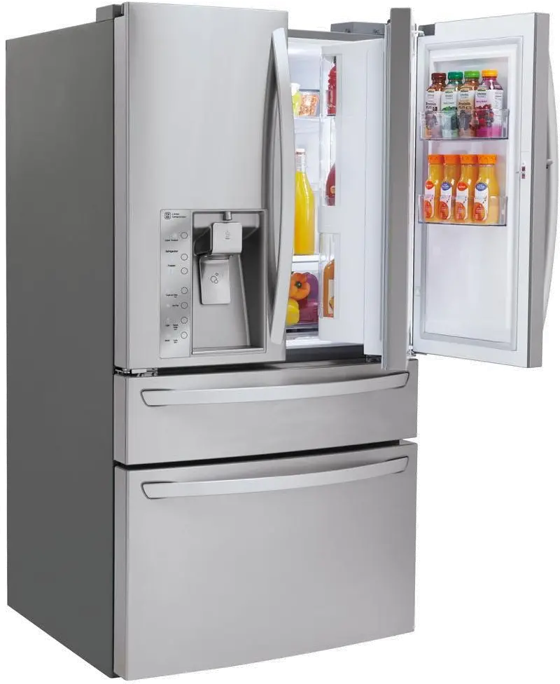 LMXS30776S LG 29.7 cu ft 4 Door French Door-in-Door Refrigerator - 36 W Stainless Steel-5