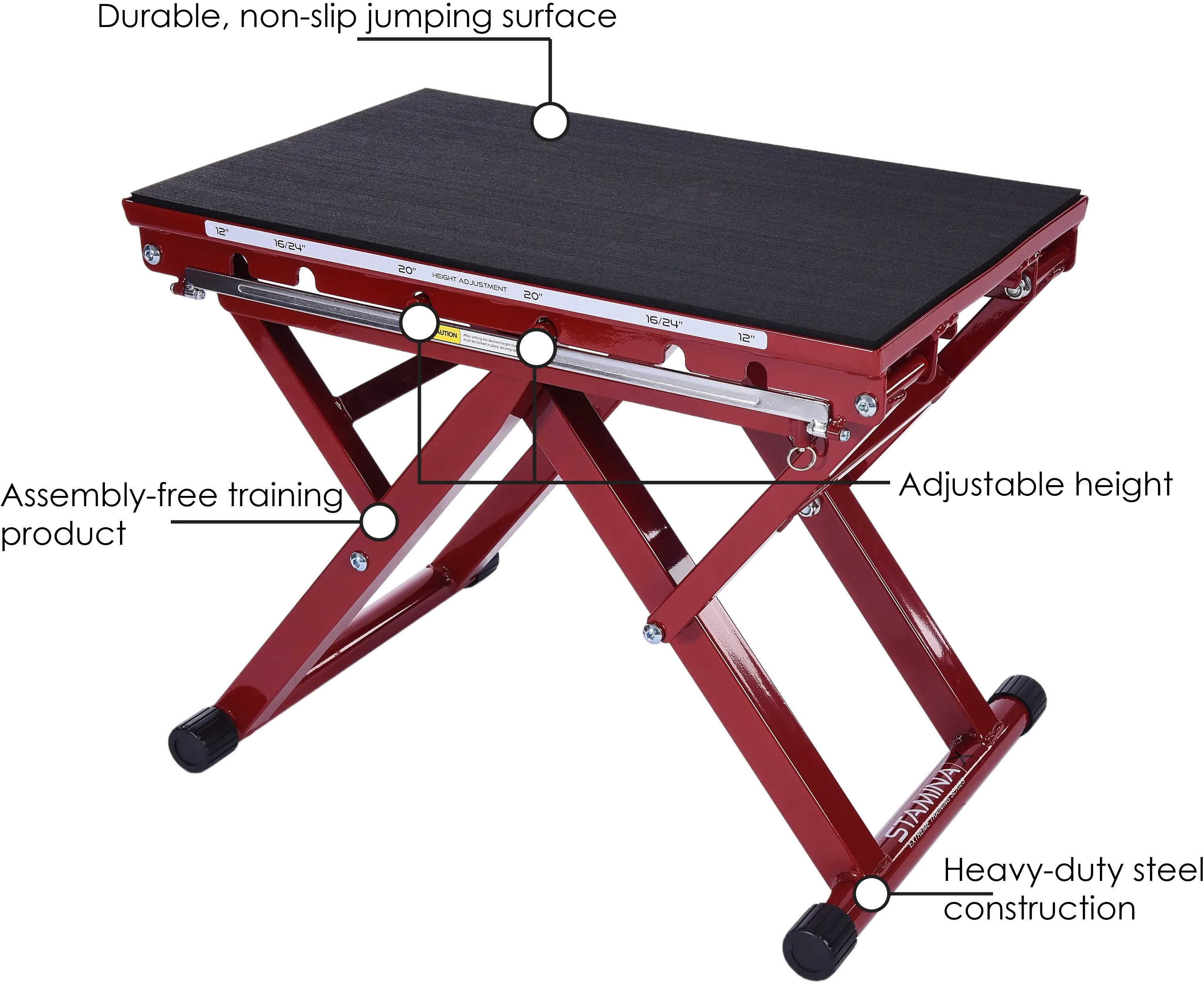 20-0012 X-Adjustable Height Plyo Box-4