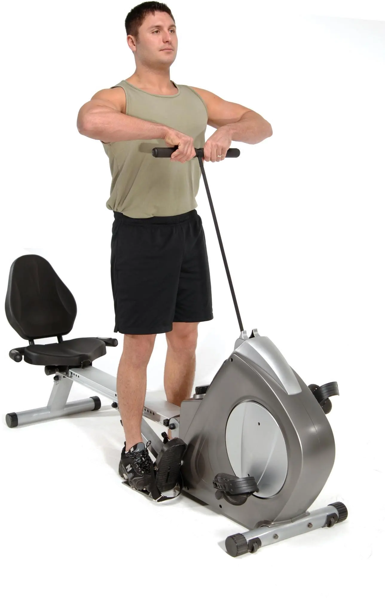 15-9003 Stamina Rowing Machine and Recumbent Exercise Bike Hybrid-3