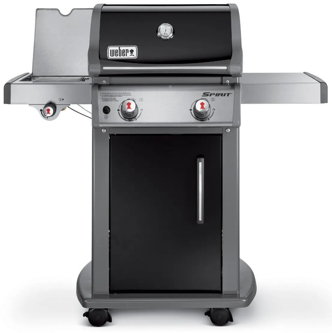 46110001,SPT,E210,BK Weber Spirit E-210 Liquid Propane Grill Black-7