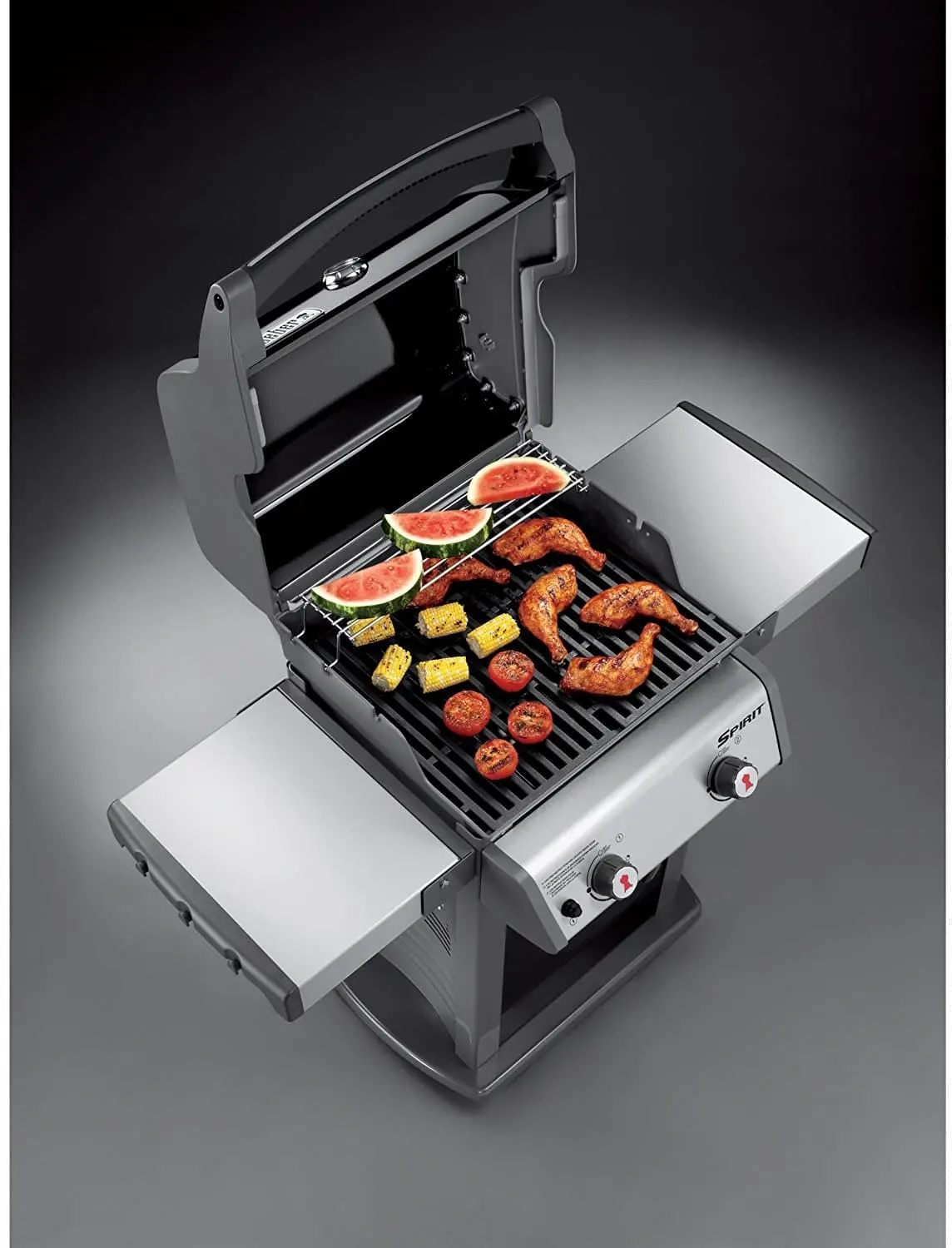 46110001,SPT,E210,BK Weber Spirit E-210 Liquid Propane Grill Black-9