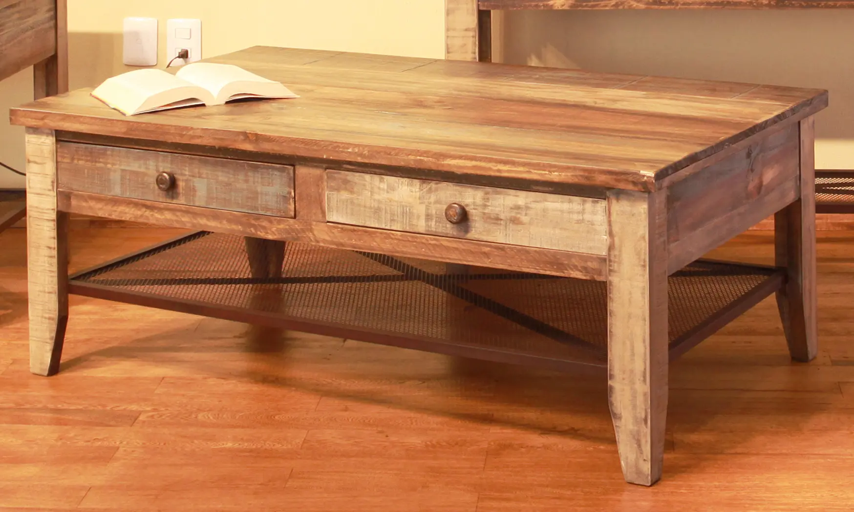Tanmeron Brown Coffee Table-7