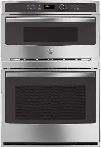 JT3800SHSS GE 6.7 cu ft Combination Wall Oven - Stainless Steel 30 Inch