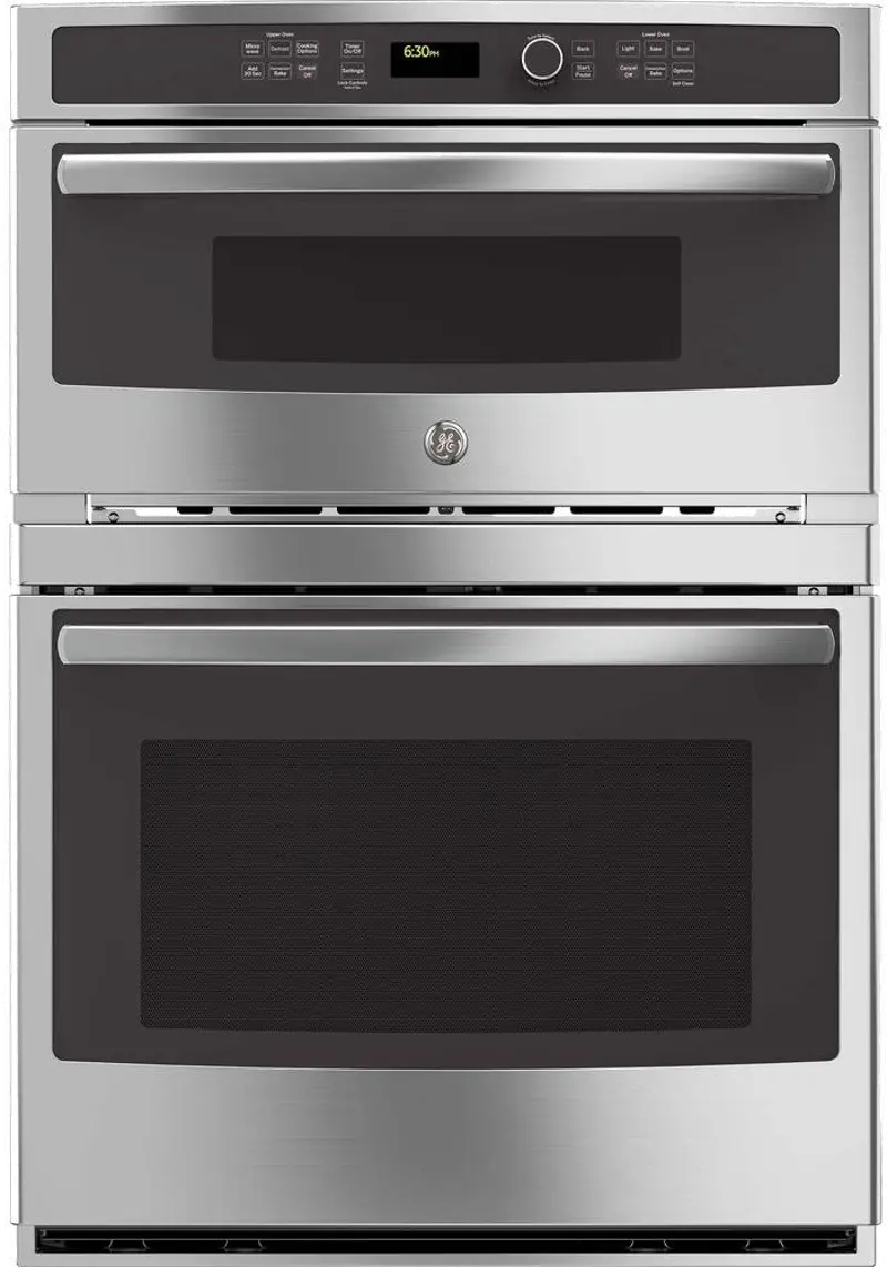 GE Profile 6.7 cu ft Combination Wall Oven - Stainless Steel 30 Inch