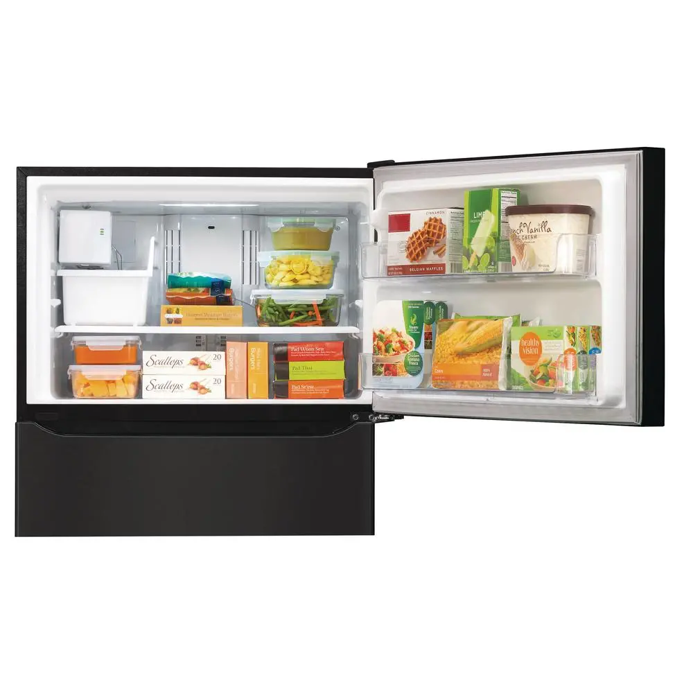 LTCS24223B LG 23.8 cu. ft. Top Freezer Refrigerator - 33 Inch Black-2