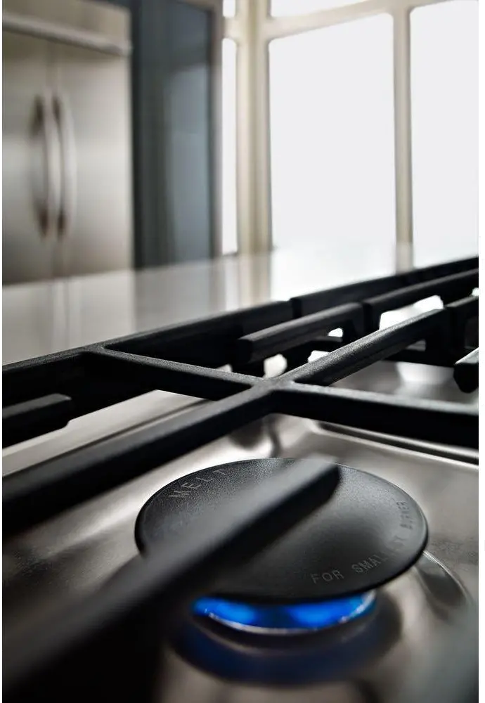 KCGS950ESS KitchenAid 30 Inch Gas Cooktop with Removable Griddle - Stainless Steel-3