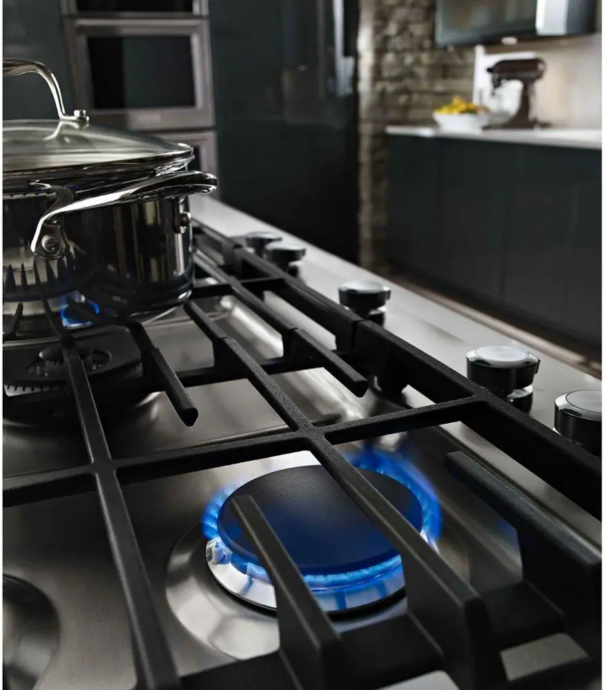 KCGS950ESS KitchenAid 30 Inch Gas Cooktop with Removable Griddle - Stainless Steel-4