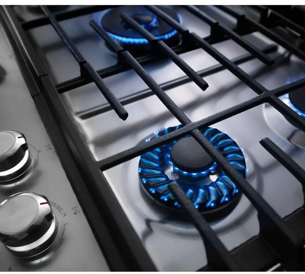 KCGS956ESS KitchenAid 36 Inch Gas Cooktop with Removable Griddle - Stainless Steel-3