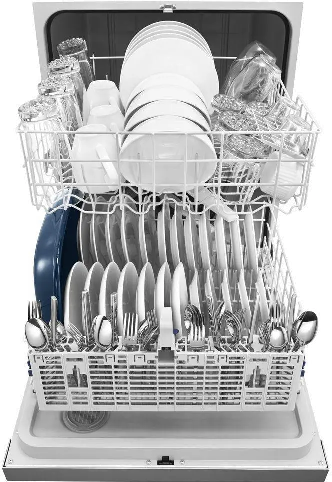 WDF520PADM Whirlpool Front Control Dishwasher - Stainless Steel-3