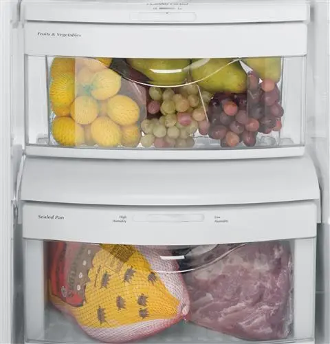 GSS25GMHES GE 25.3 cu ft Side by Side Refrigerator - Slate-6