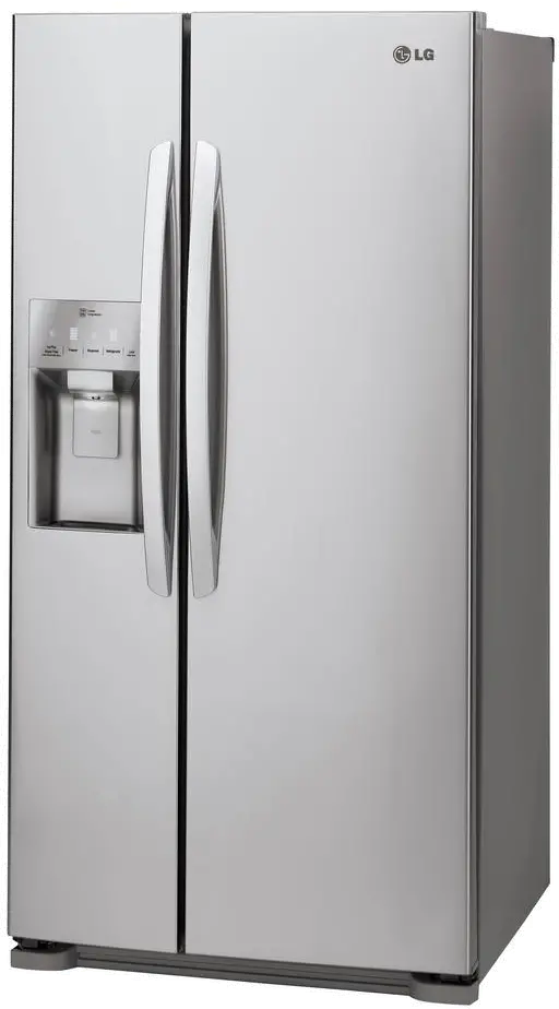 LSXS22423S LG 21.86 cu. ft. Side by Side Refrigerator - 33 Inch Stainless Steel-3