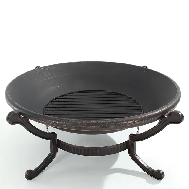 CO9003A-BK Cast Iron Fire Pit-4