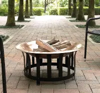 CO9004A-CO Copper Bowl Fire Pit - Ridgeway