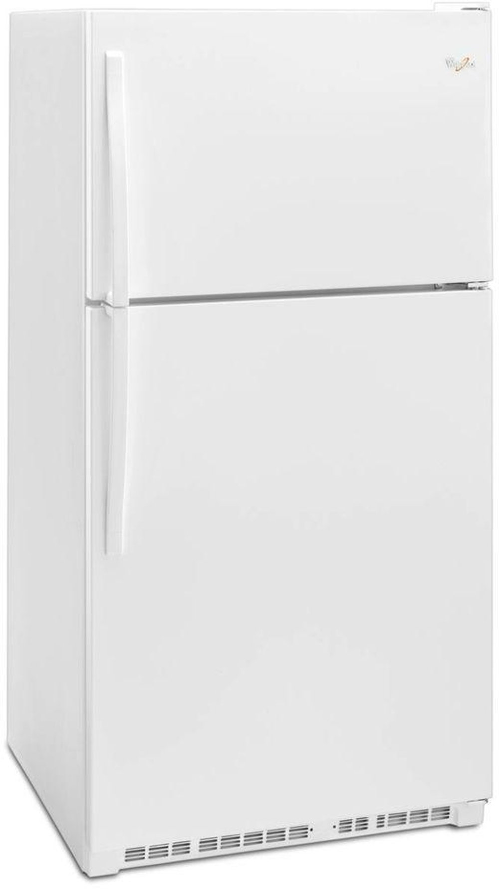 Whirlpool 20 cu ft Top Freezer Refrigerator - 33" White