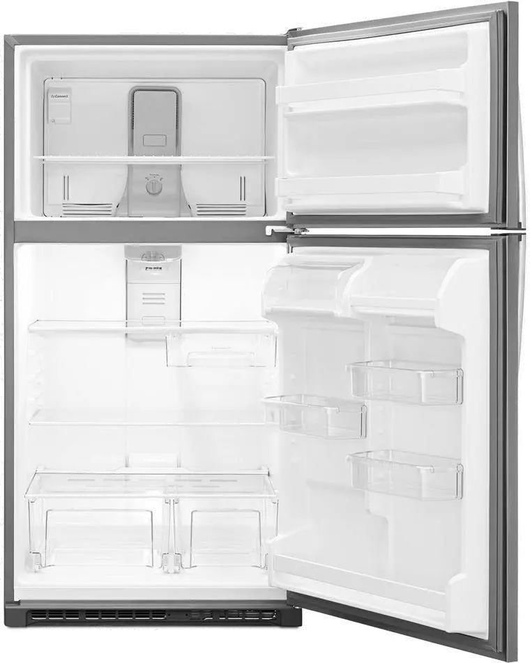 WRT311FZDM Whirlpool 20 cu ft Top Freezer Refrigerator - 33 W Stainless Steel-4