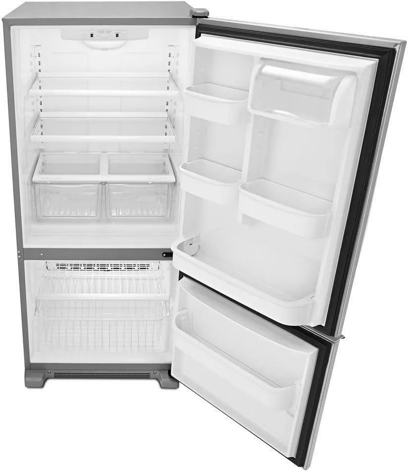 ABB1921BRM Amana 18.7 cu. ft. Bottom Freezer Refrigerator - 30 Inch Stainless Steel-6