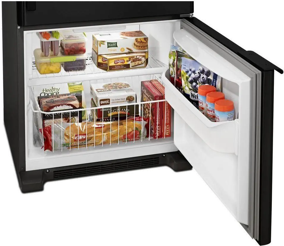 ABB1921BRB Amana 18.7 cu. ft. Bottom Freezer Refrigerator - 30 Inch Black-3