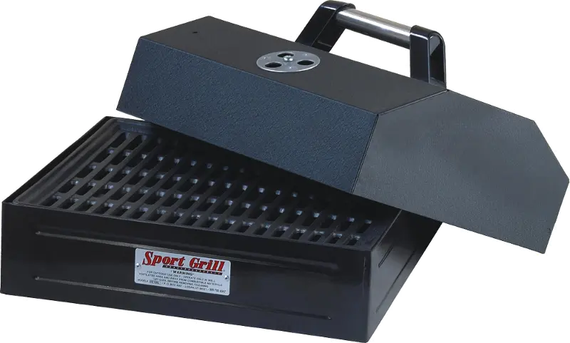 BBQ Grill Box with Removable Lid
