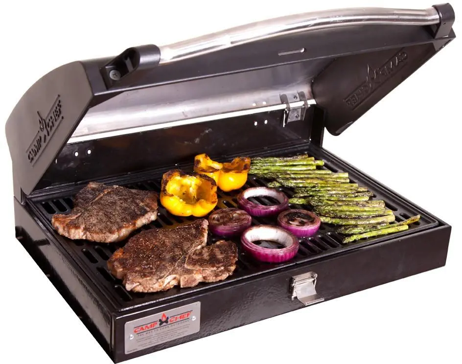 BB90L BBQ Grill Box Hinged Lid-3