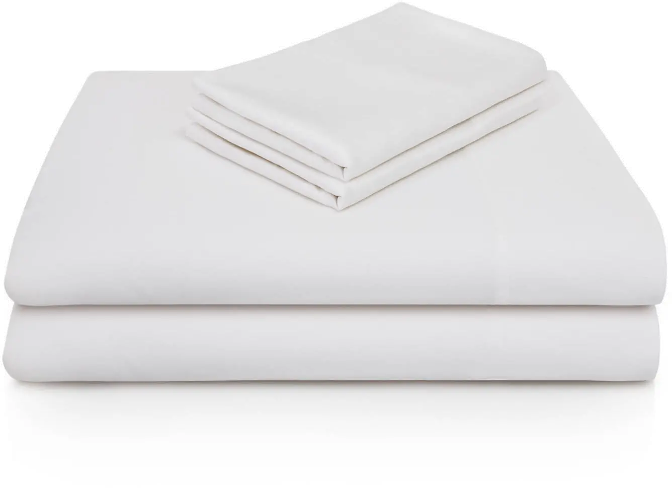 White Rayon from Bamboo Twin Sheet Set-1