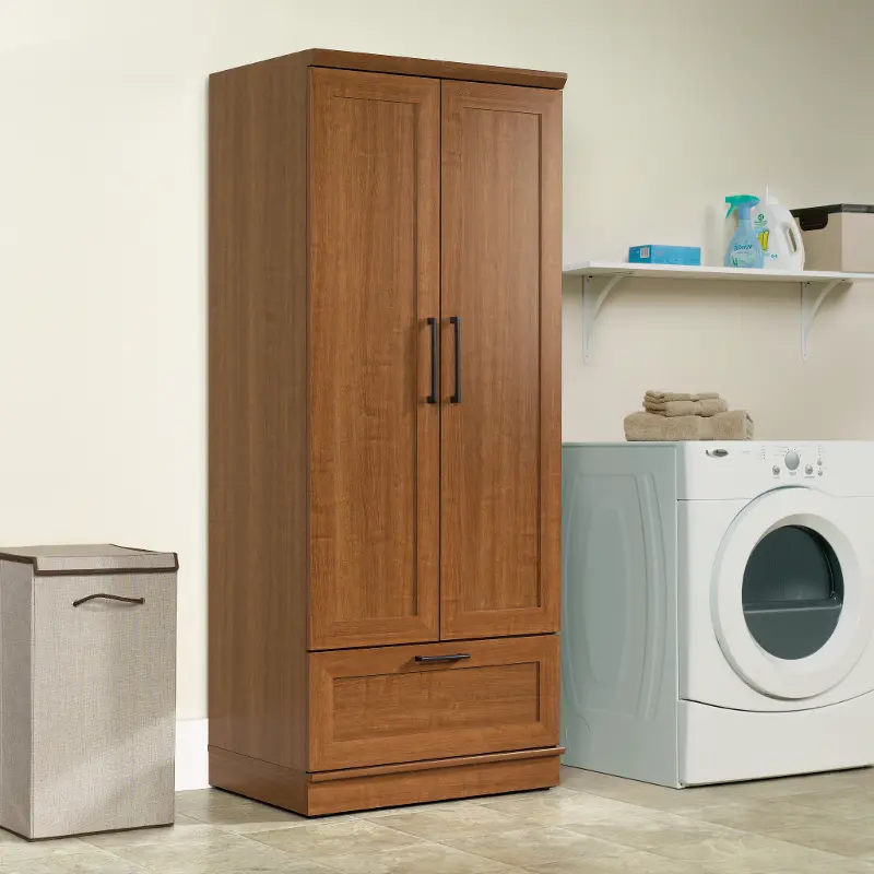 Oak Wardrobe Armoire - Home Plus 