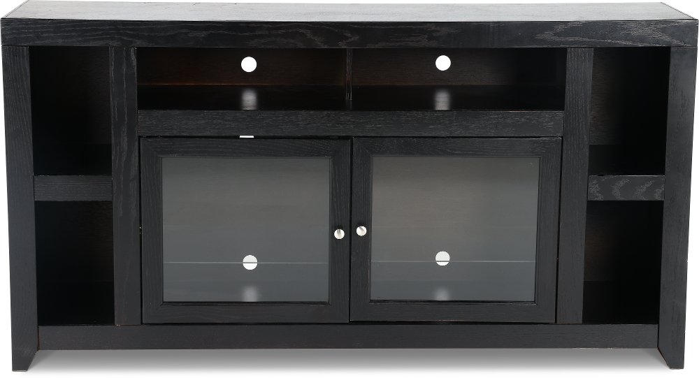 Skyline Black 65" TV Stand
