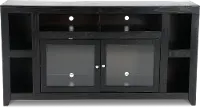 Skyline Black 65  TV Stand