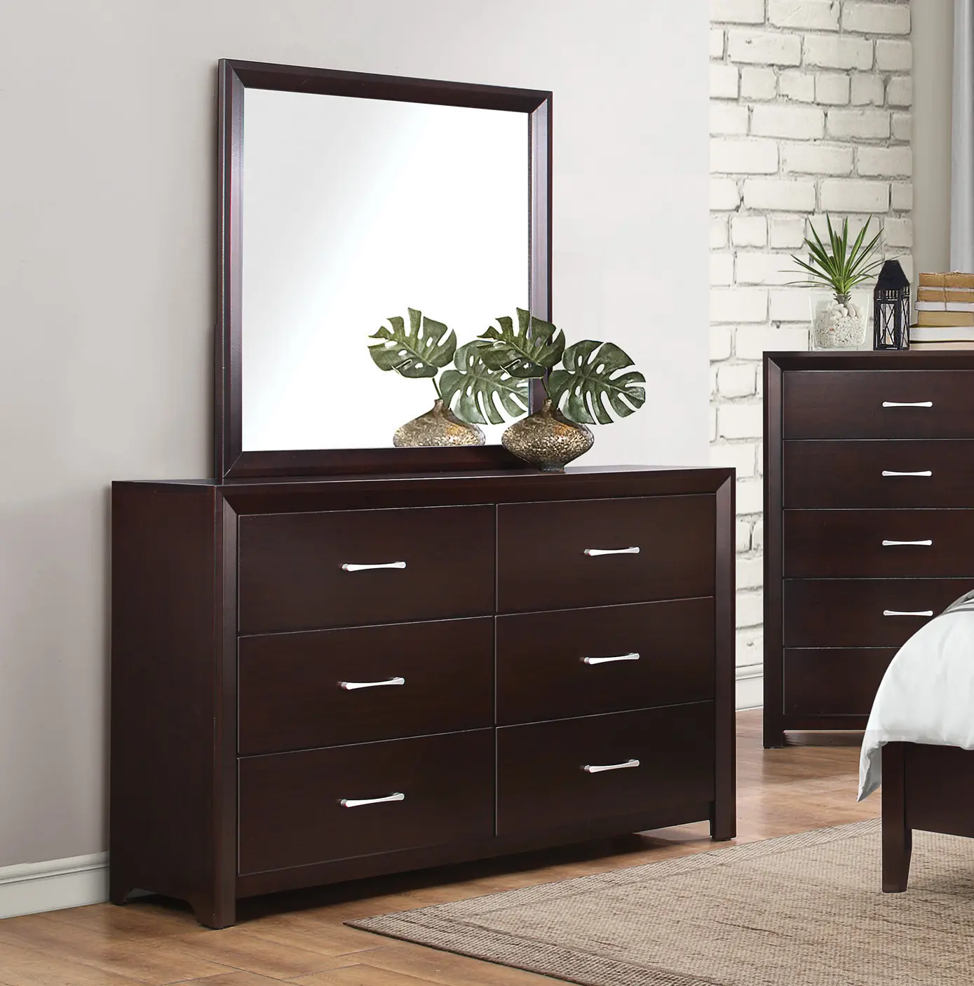 Edina Espresso Brown Dresser-1