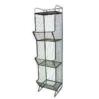 3 Tier Metal Bin Rack