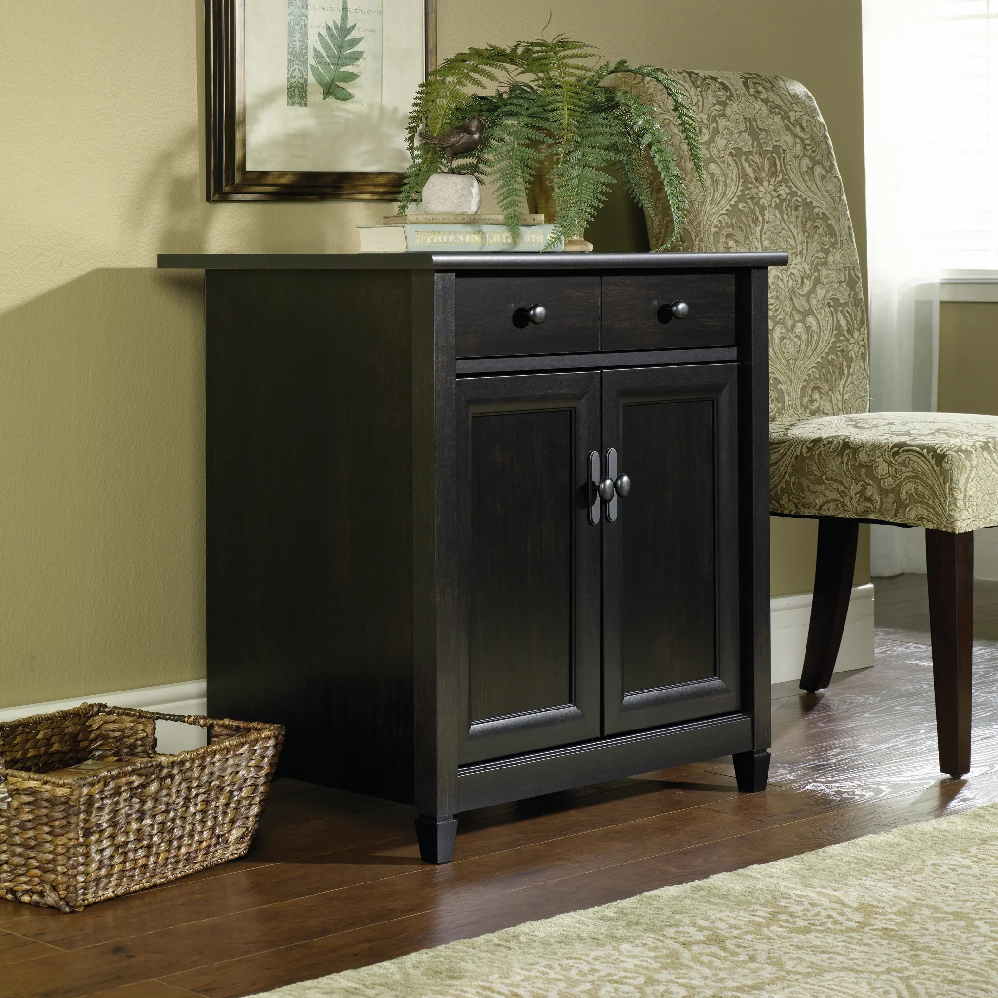 Black Utility Cabinet - Edge Water-2