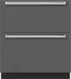 ID-30F Sub-Zero 5.1 Cu Ft Designer Freezer Drawers - Panel Ready