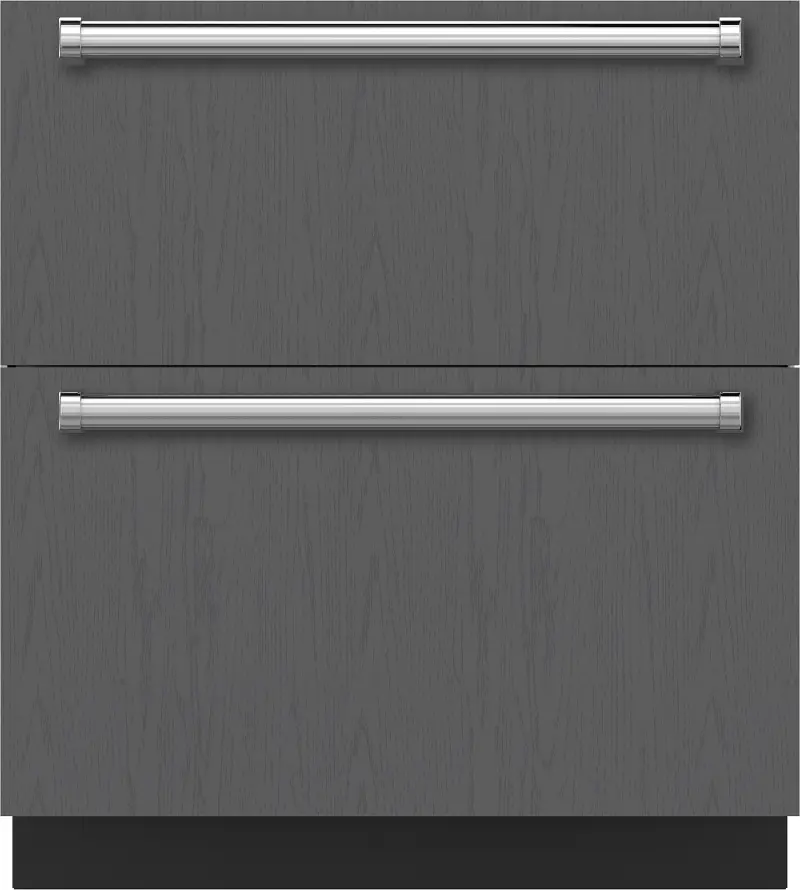 Sub-Zero 5.1 Cu Ft Designer Freezer Drawers - Panel Ready