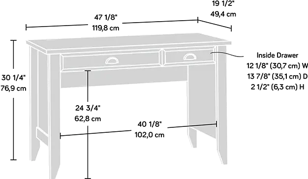 Jamocha Computer Desk - Shoal Creek-3