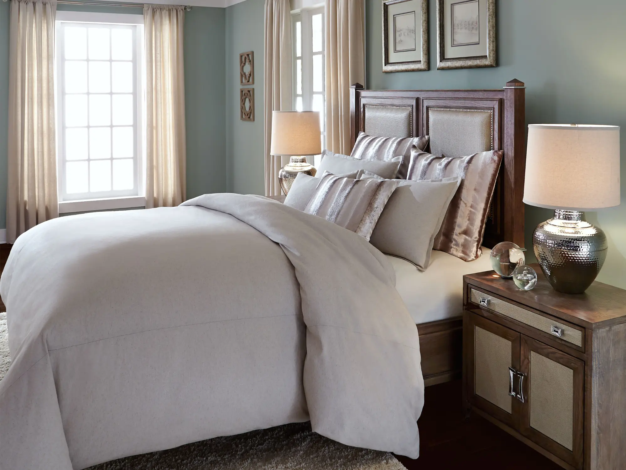 Ivory King Bedding Collection-2
