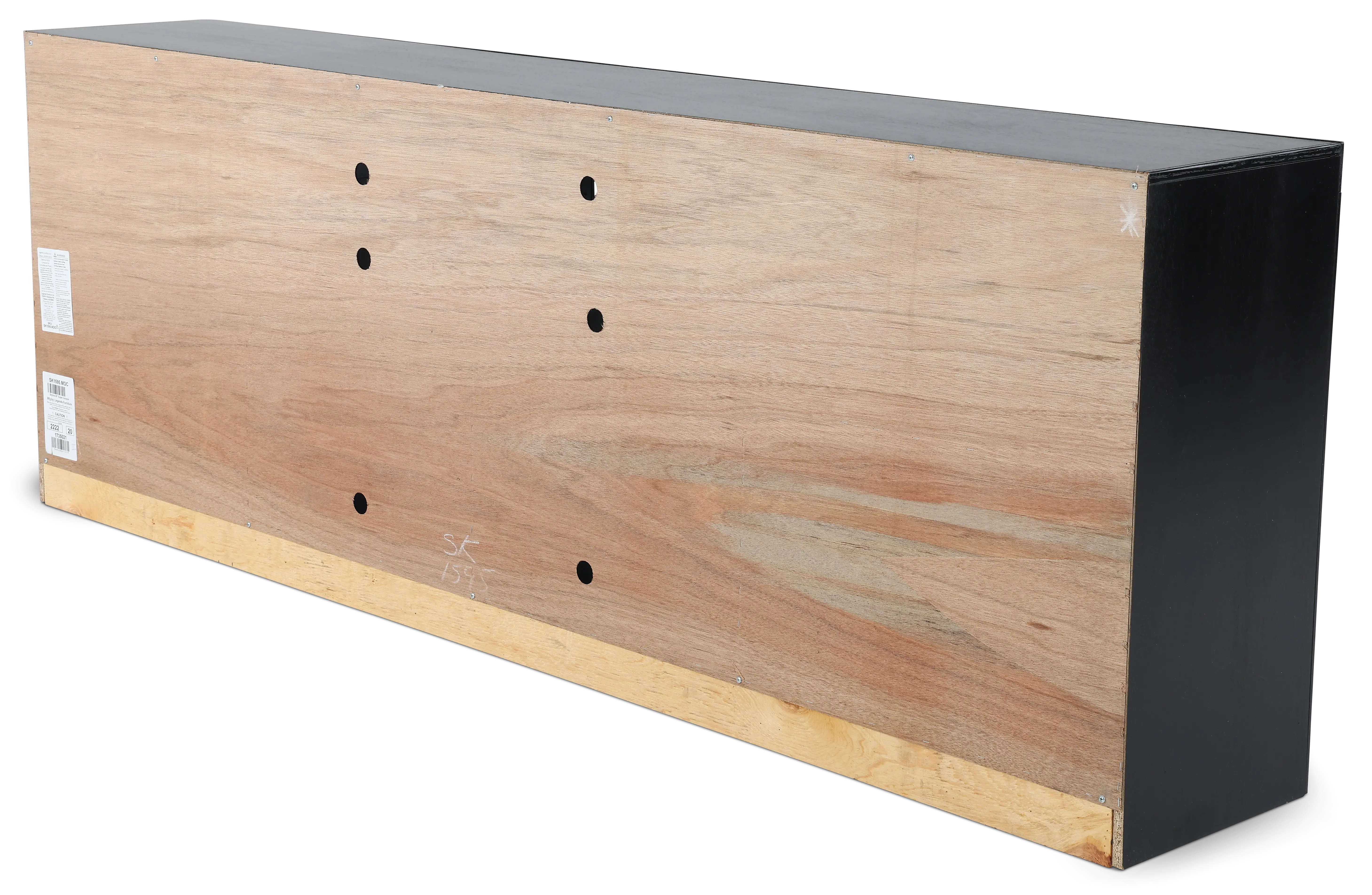 Skyline Black 95  TV Stand-9